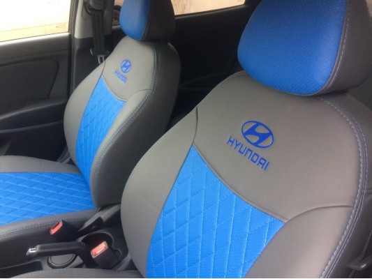 Авточехлы на Hyundai Solaris