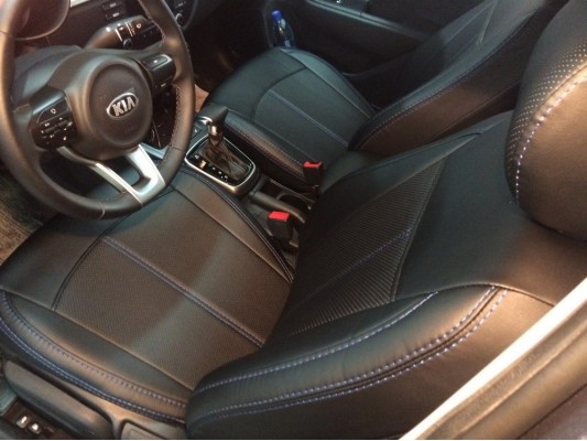 Авточехлы на Kia Rio 4