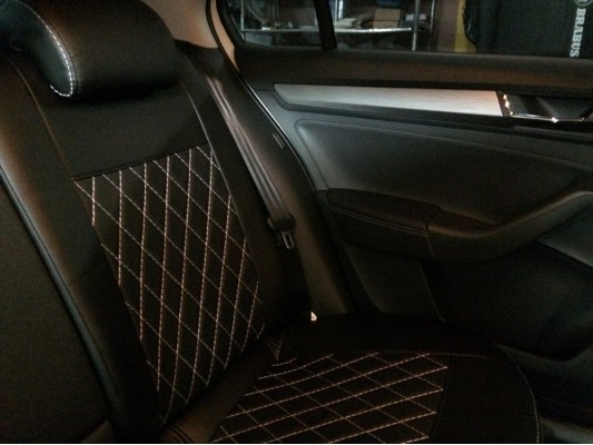 Авточехлы на Skoda Rapid FL