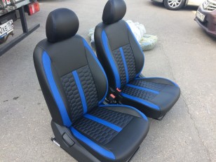 Каркасные авточехлы на Hyundai Solaris 2