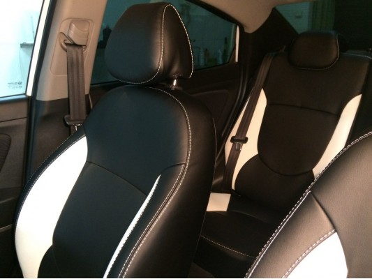 Каркасные авточехлы на Hyundai Solaris