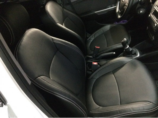 Каркасные авточехлы на KIA Rio 3