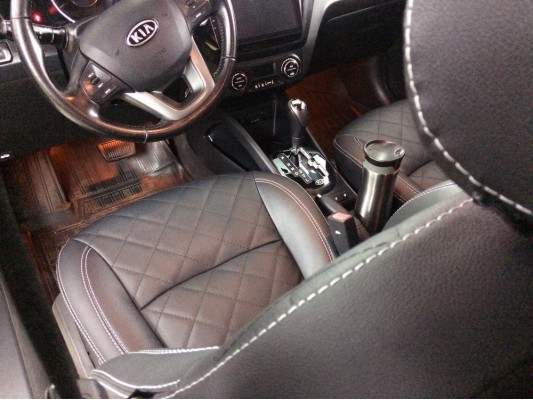 Каркасные авточехлы на KIA Rio 3