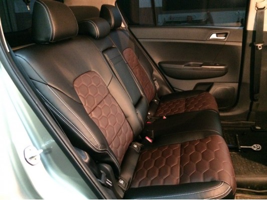 Каркасные авточехлы на KIA Sportage 4