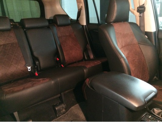 Каркасные авточехлы на Toyota Land Cruiser Prado 150