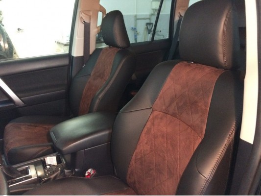 Каркасные авточехлы на Toyota Land Cruiser Prado 150