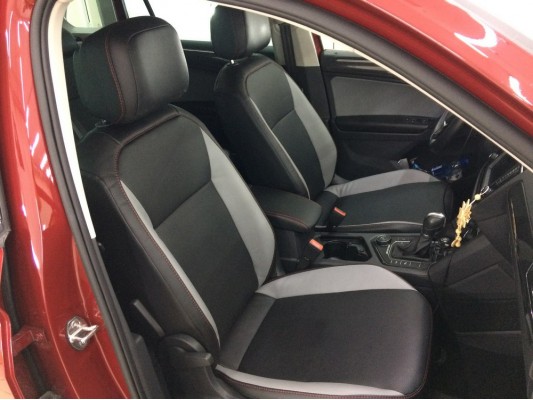 Каркасные авточехлы на Volkswagen Tiguan 2 поколения