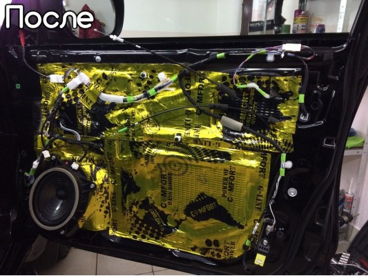 Шумоизоляция пола, арок и дверей